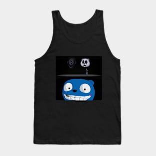 iPhone X black mirror Tank Top